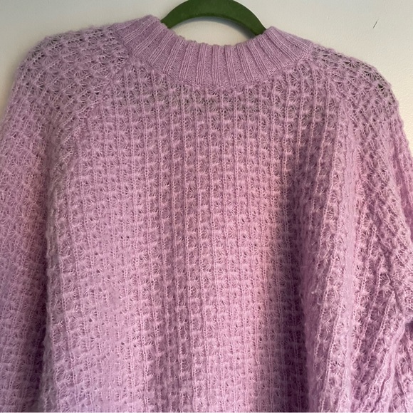 FRNCH Paris Norhen Super Soft Lavender Purple Sweater - Size Medium - Picture 5 of 14